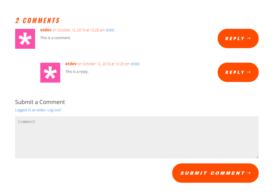 diseño de publicación dinámica