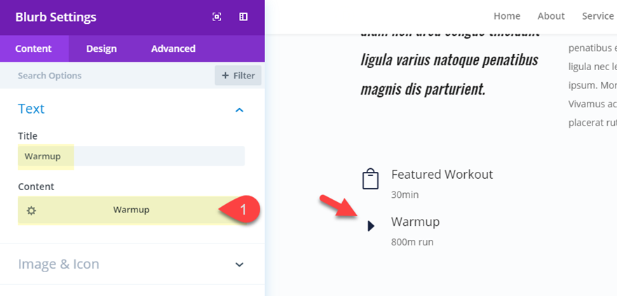 diseño de publicación dinámica