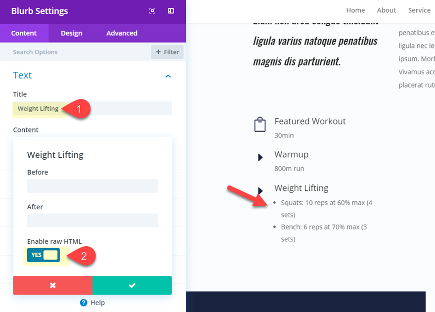 diseño de publicación dinámica