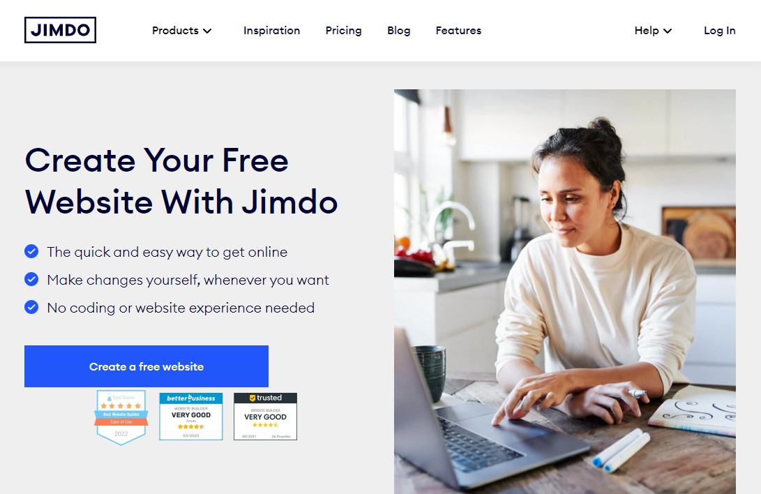 Jimdo: Ücretsiz Web Sitenizi Oluşturun