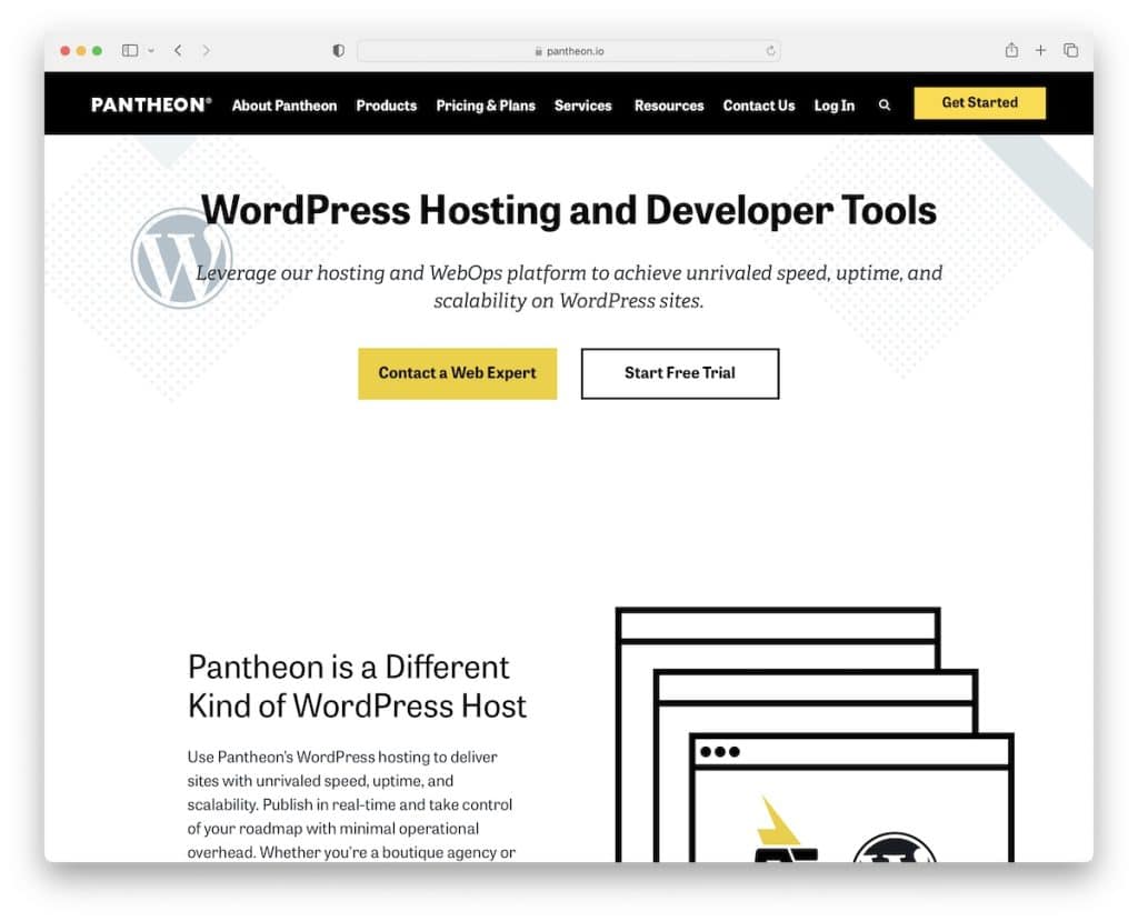 Pantheon WordPress-Hosting mit hohem Datenverkehr