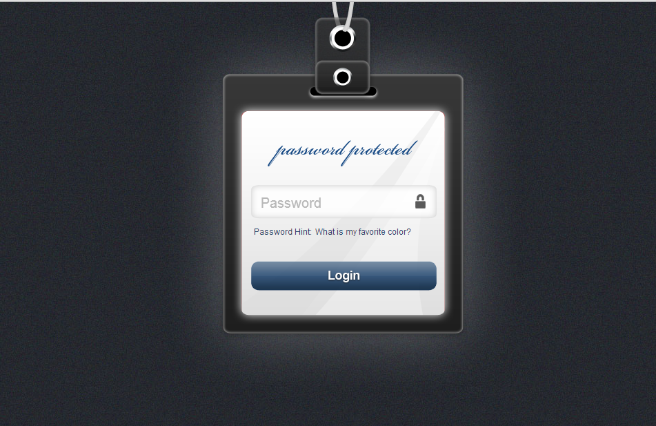 Plug-in Ocultar senha do meu site