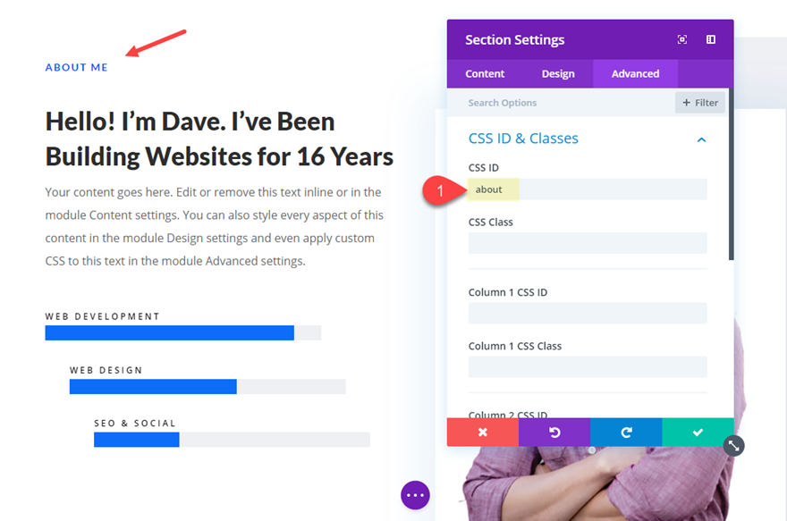 アンカーリンクを使用してDiviでできる5つのクールなこと