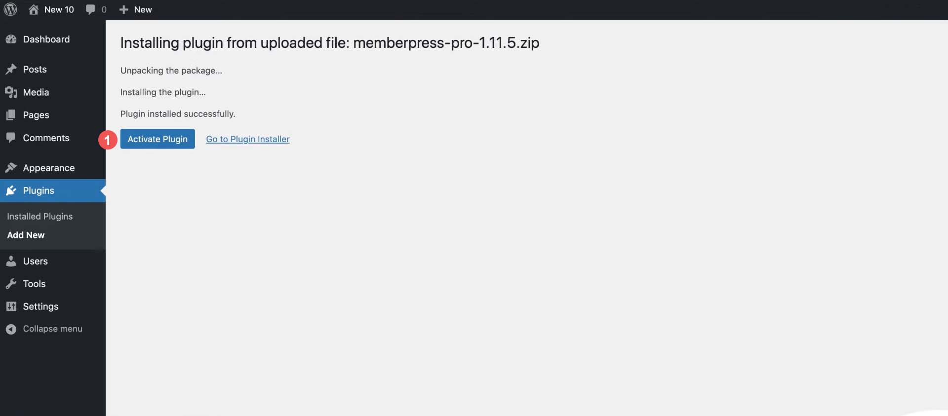Active su complemento de membresía