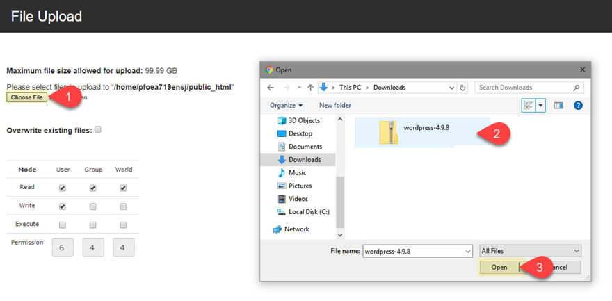como instalar wordpress