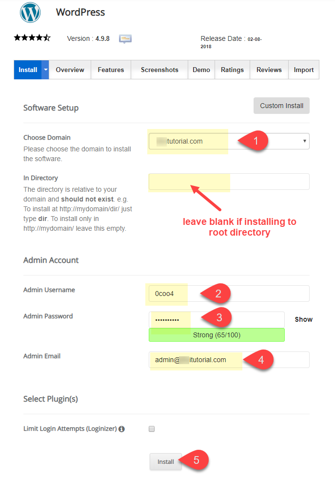 como instalar wordpress