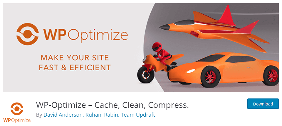 WP-Optimize - Alternative WP Rocket