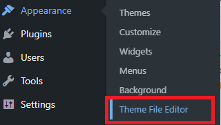 Editor file Tema WordPress untuk masalah kegunaan