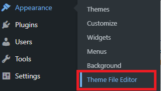 Editor de fișiere de teme WordPress pentru probleme de utilizare