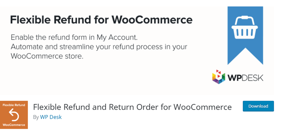 Bon de retour flexible pour WooCommerce