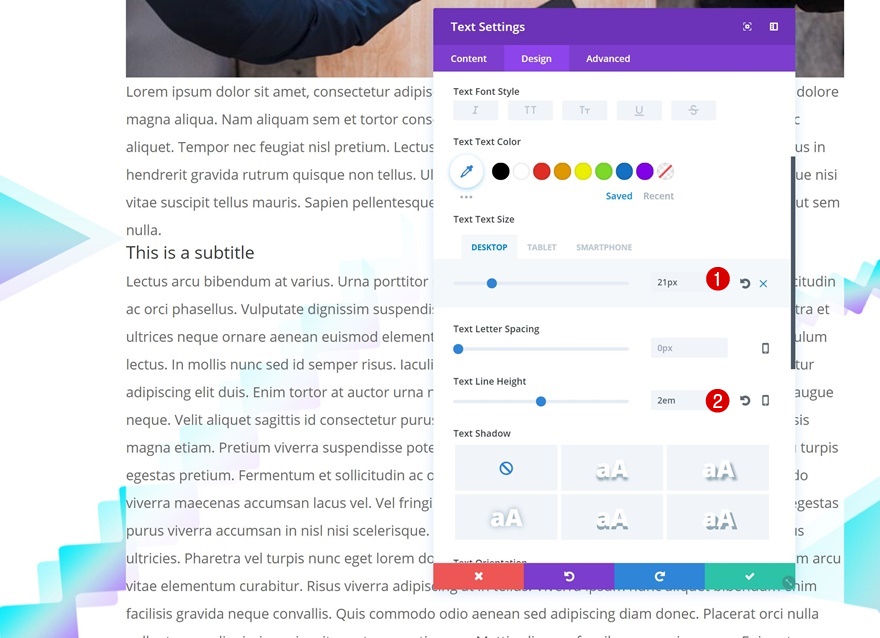 充滿活力的背景樣式