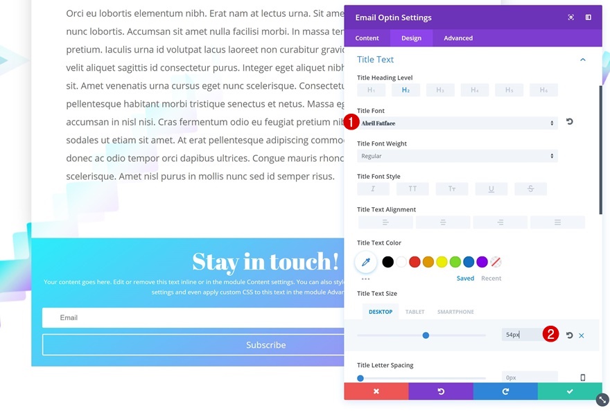 充滿活力的背景樣式
