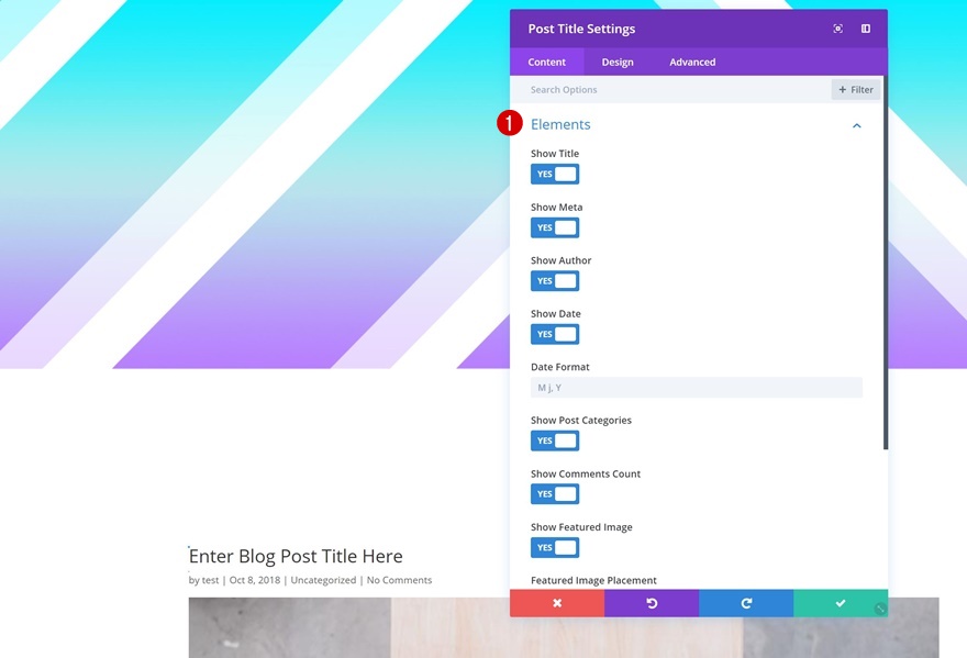 充滿活力的背景樣式