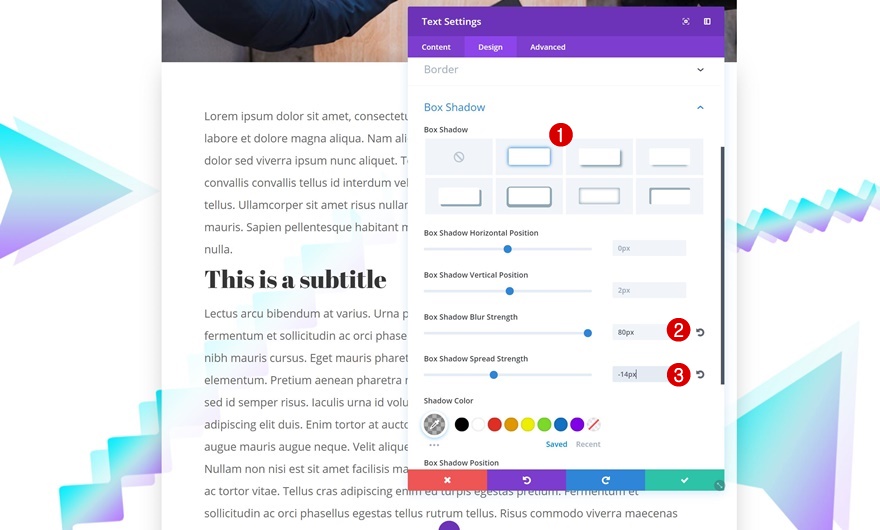 充滿活力的背景樣式