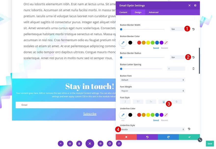 充滿活力的背景樣式