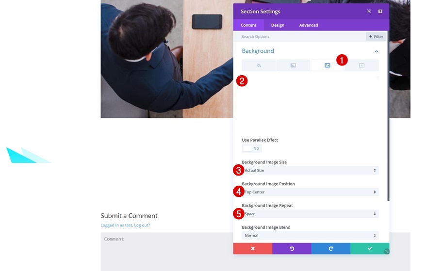 充滿活力的背景樣式