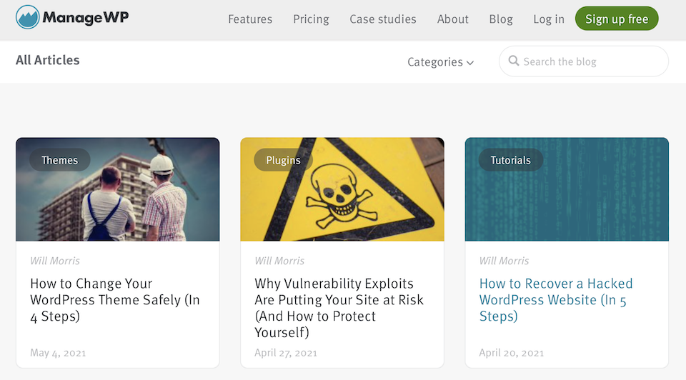 最好的 wordpress 博客