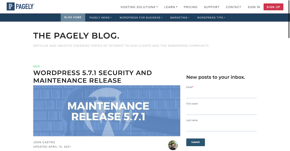 最好的 wordpress 博客