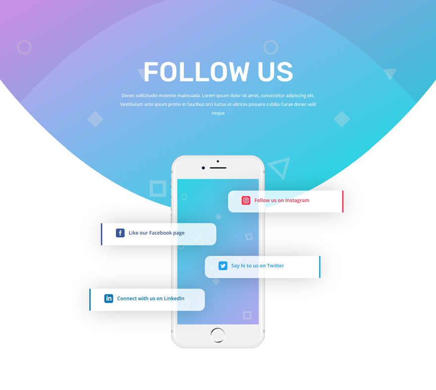 proiectare de urmărire socială