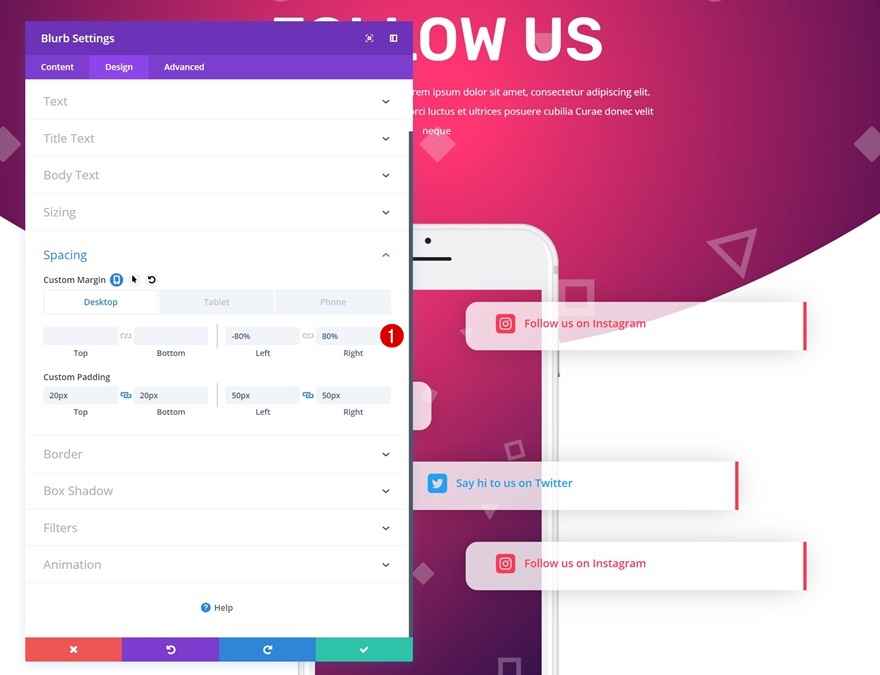 proiectare de urmărire socială