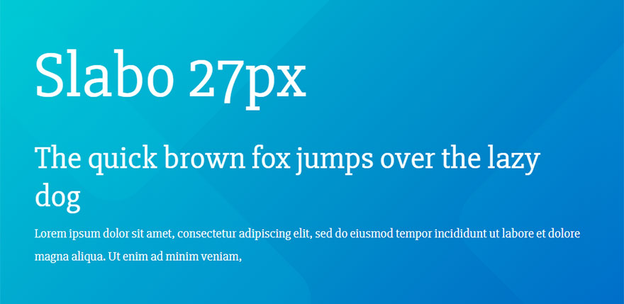 أفضل خطوط الويب 30