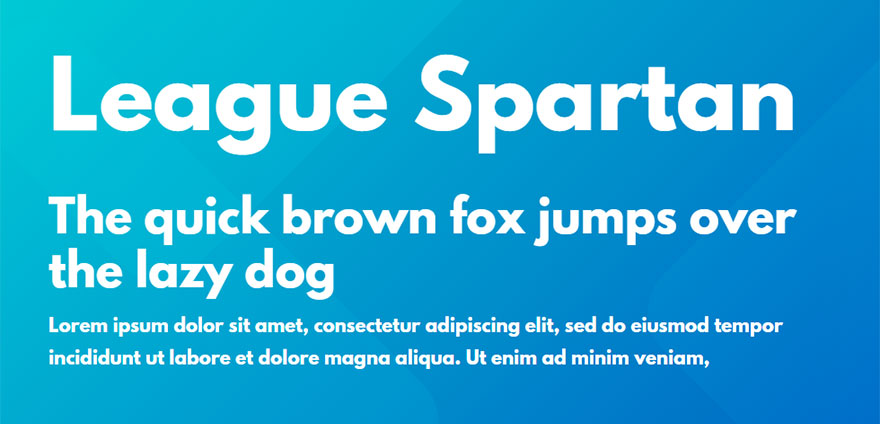 أفضل خطوط الويب 40