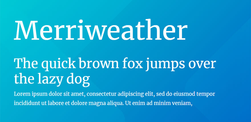 أفضل خطوط الويب 5