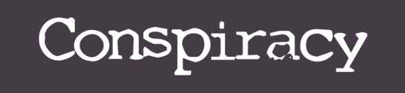 Шрифт Conspiracy.