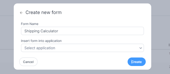 Geben Sie einen Namen für die neue Formularvorlage ein Enter a name for new form template