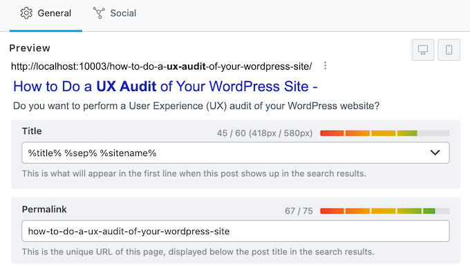 Créer des extraits accrocheurs pour les réseaux sociaux et les pages de résultats de recherche Creating eye-catching snippets for social media and the search result pages