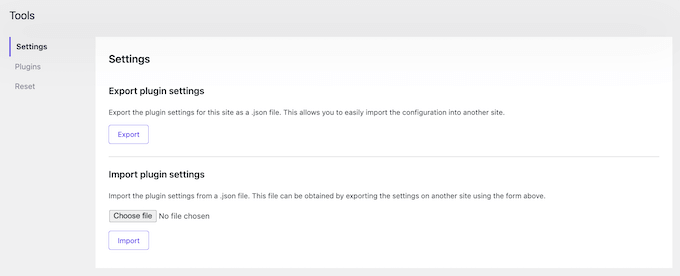 Importer vos paramètres SEO Importing your SEO settings