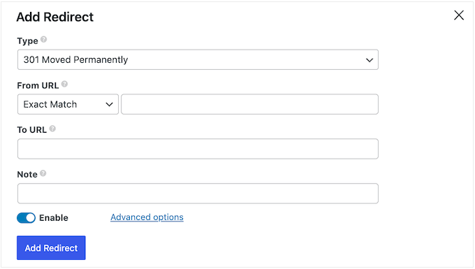 Ajouter une redirection vers votre site Web à l'aide d'une alternative Yoast SEO Adding a redirect to your website using a Yoast SEO alternative