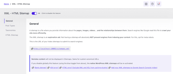 Configuration du plan de site XML de votre site Configuring your site's XML sitemap