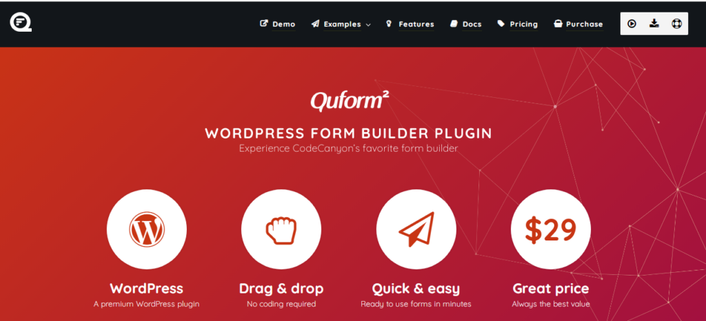 Quform 忍者替代品