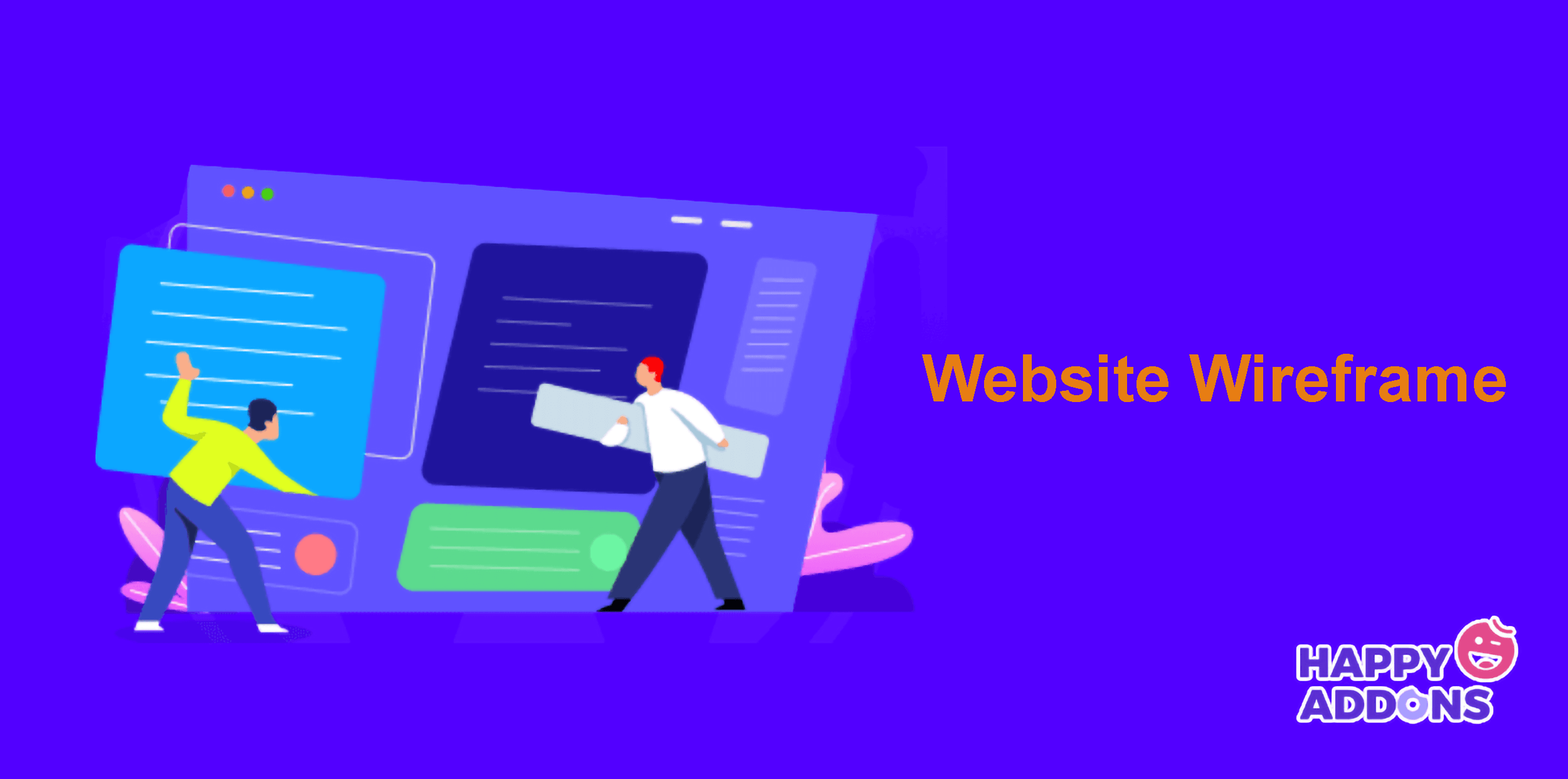 素晴らしいハロウィン ランディング ページのアイデアを使ってハロウィン Web ページをデザインする方法 2 Website Wireframe