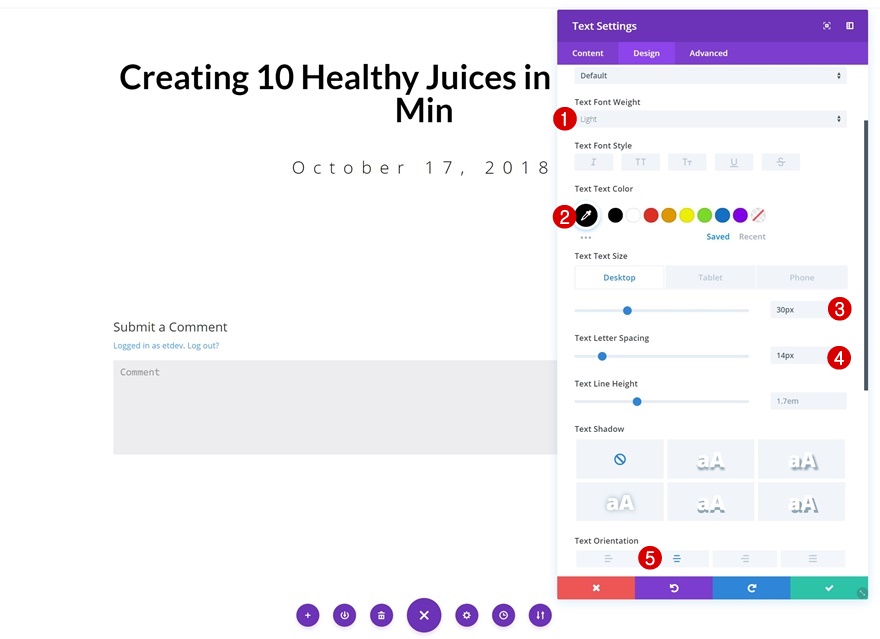 블로그 게시물 영웅 섹션