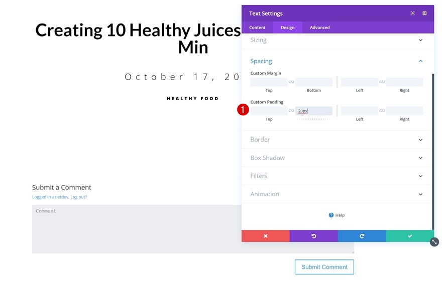 블로그 게시물 영웅 섹션