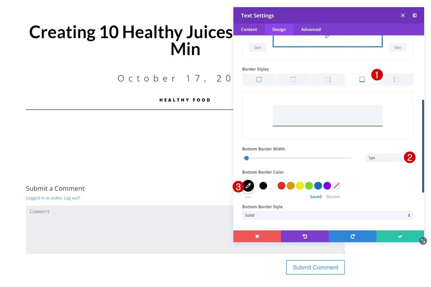 블로그 게시물 영웅 섹션