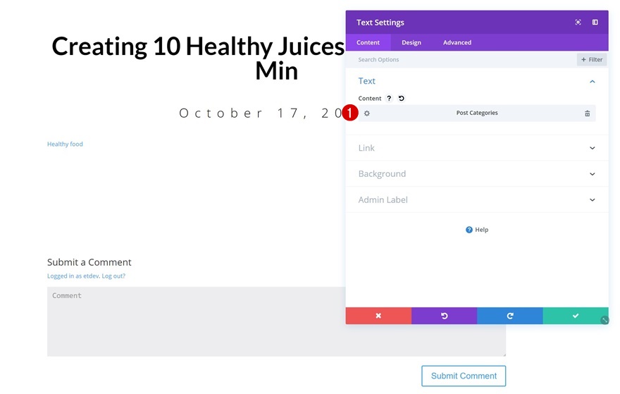 블로그 게시물 영웅 섹션