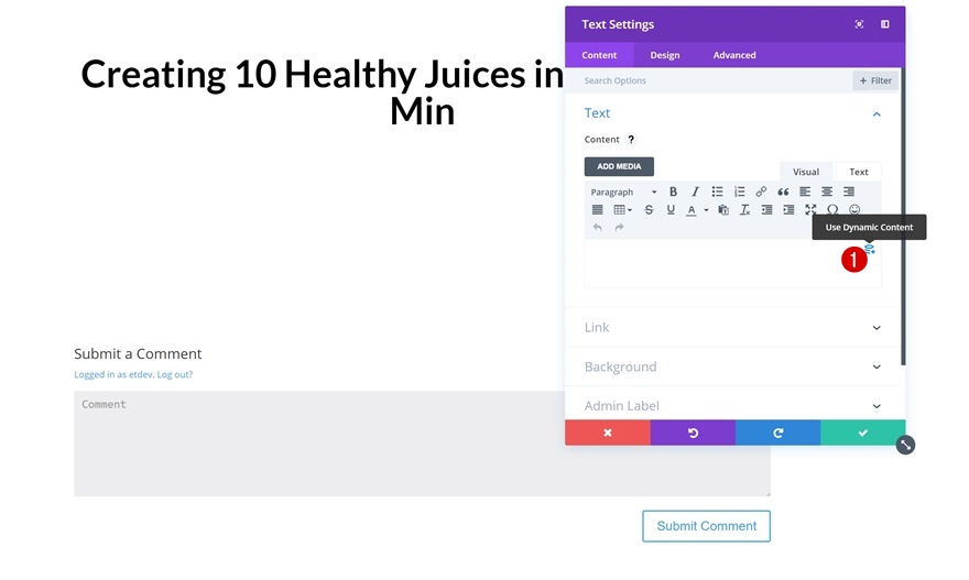 블로그 게시물 영웅 섹션