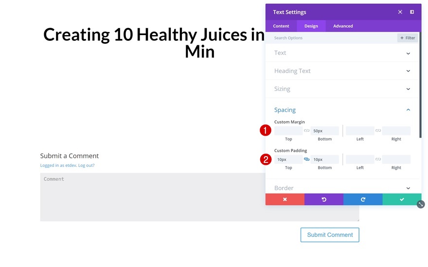 블로그 게시물 영웅 섹션