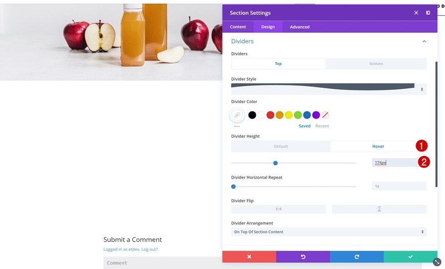 블로그 게시물 영웅 섹션