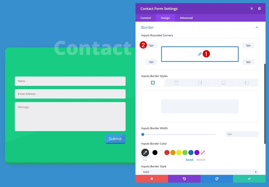 お問い合わせフォームモジュール