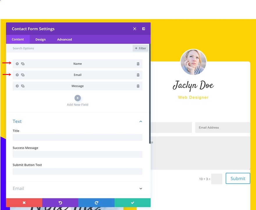 お問い合わせフォームモジュール
