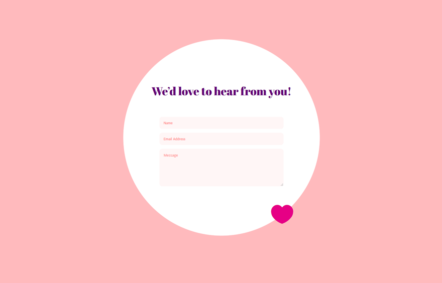 お問い合わせフォームモジュール