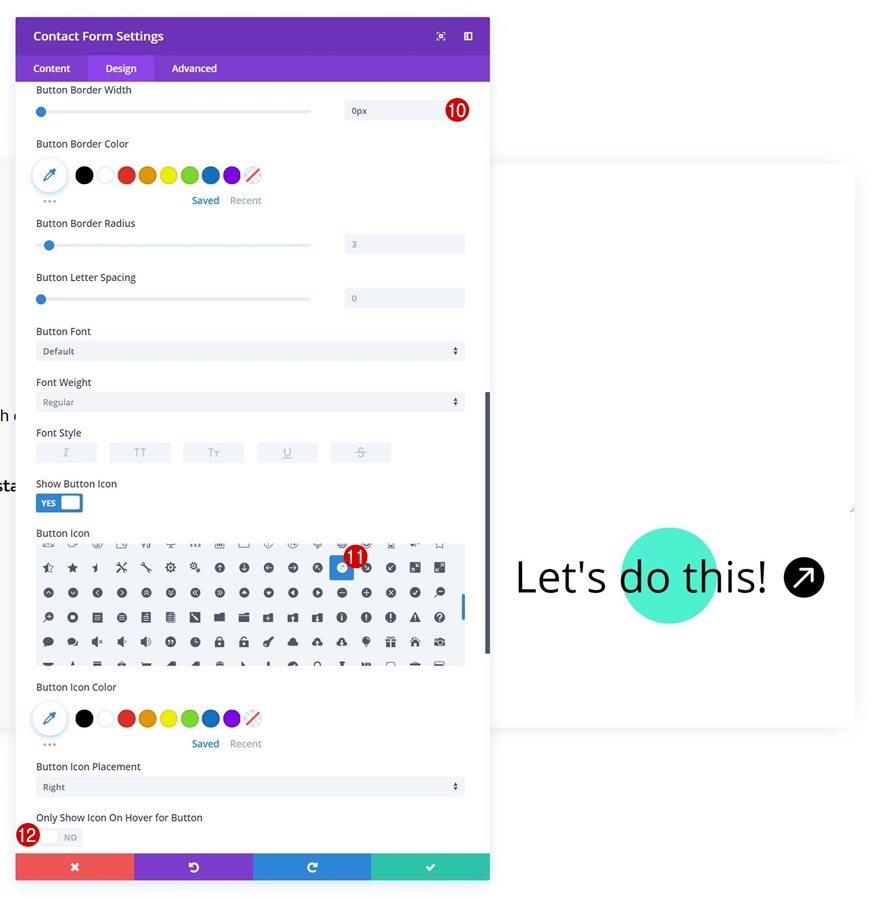 diviコンタクトフォームモジュールの設計