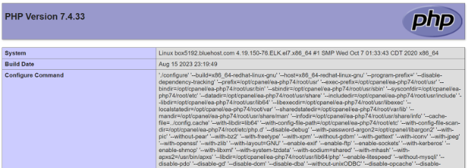 ดูรายละเอียดการติดตั้ง php View php installation details