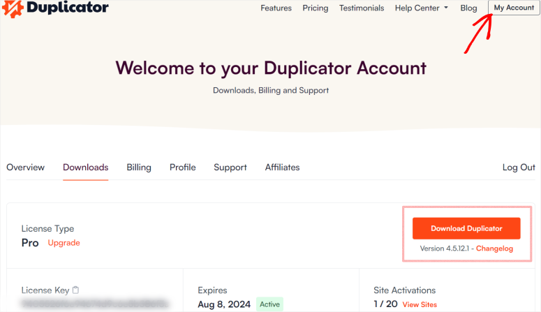 duplicator-activation-license-key — IsItWP — бесплатный детектор тем WordPress duplicator activation license