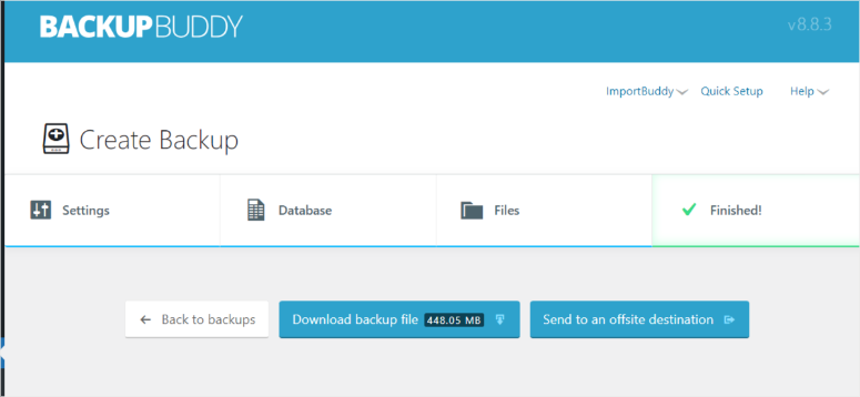 backupbuddy-backup-creation — IsItWP — бесплатный детектор тем WordPress backupbuddy backup creation