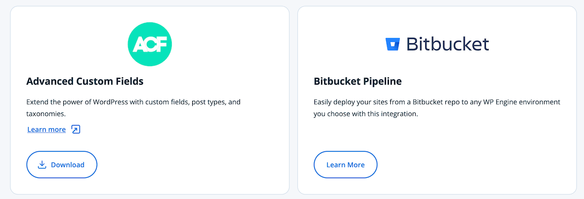 WP Engine geliştirici araçları